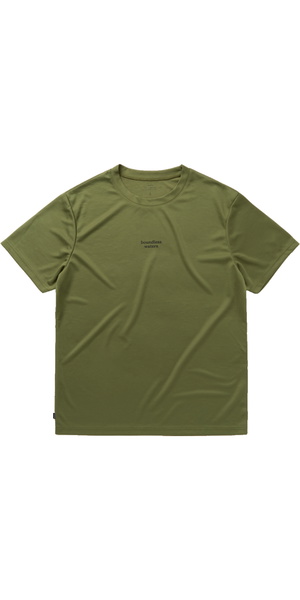 2026 Mystic Mens Tactic Short Sleeve Loosefit Quickdry Top 35001.250221 - Olive Green